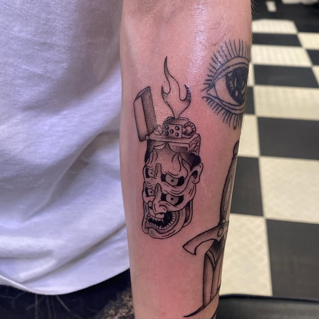 Tattoo by @spencerjonestattoos — american_traditional, black_and_grey