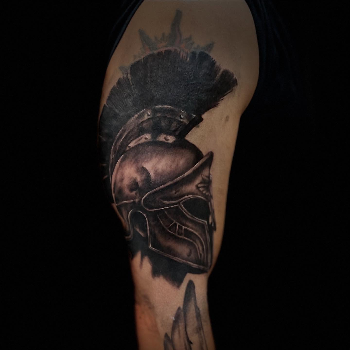Tattoo by @ghost_world_studios — black_and_grey, realism