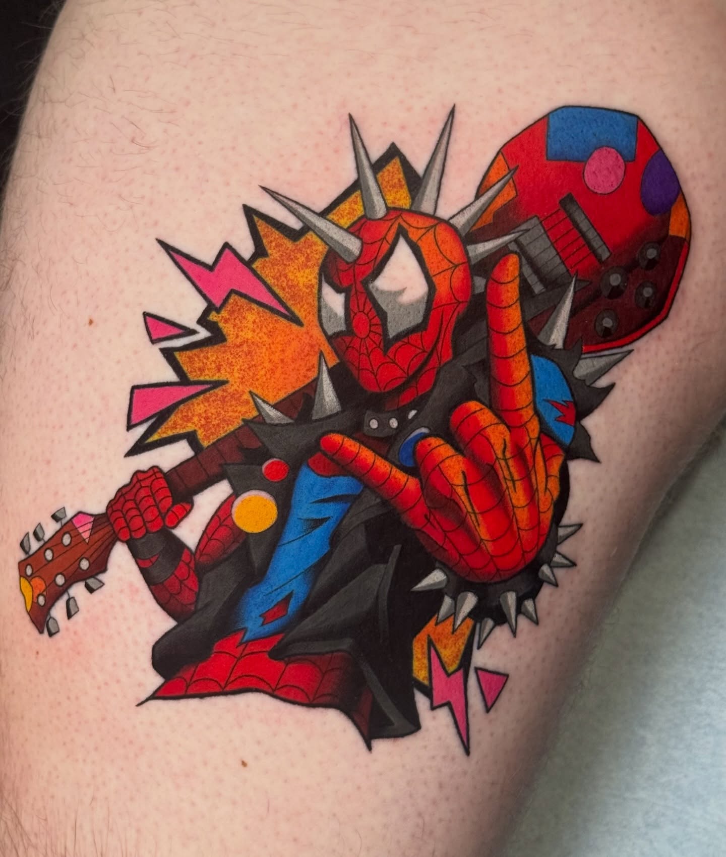 Tattoo by @_lazy.bones_ — geometric