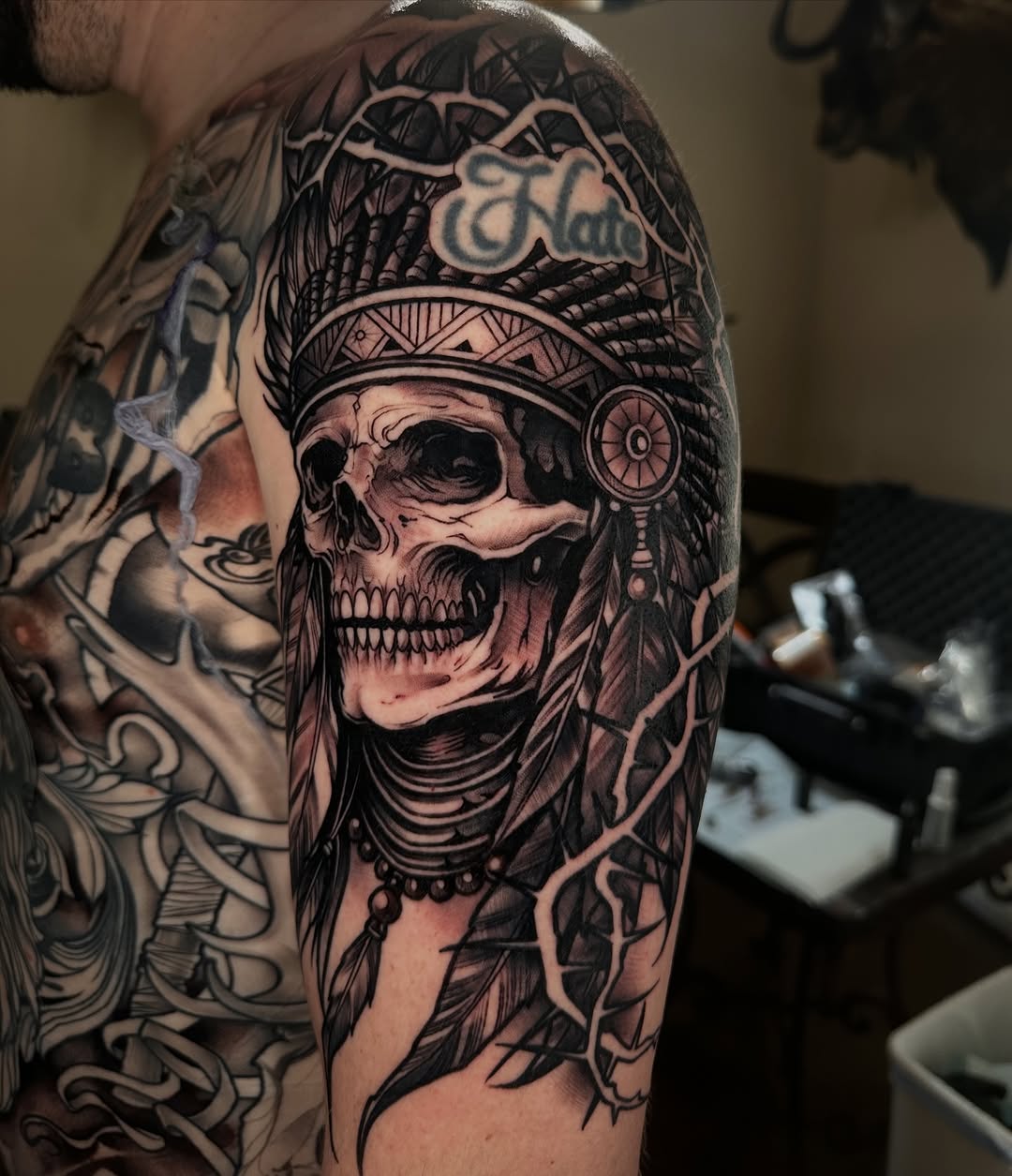 Tattoo by @severeink — realism, black_and_grey