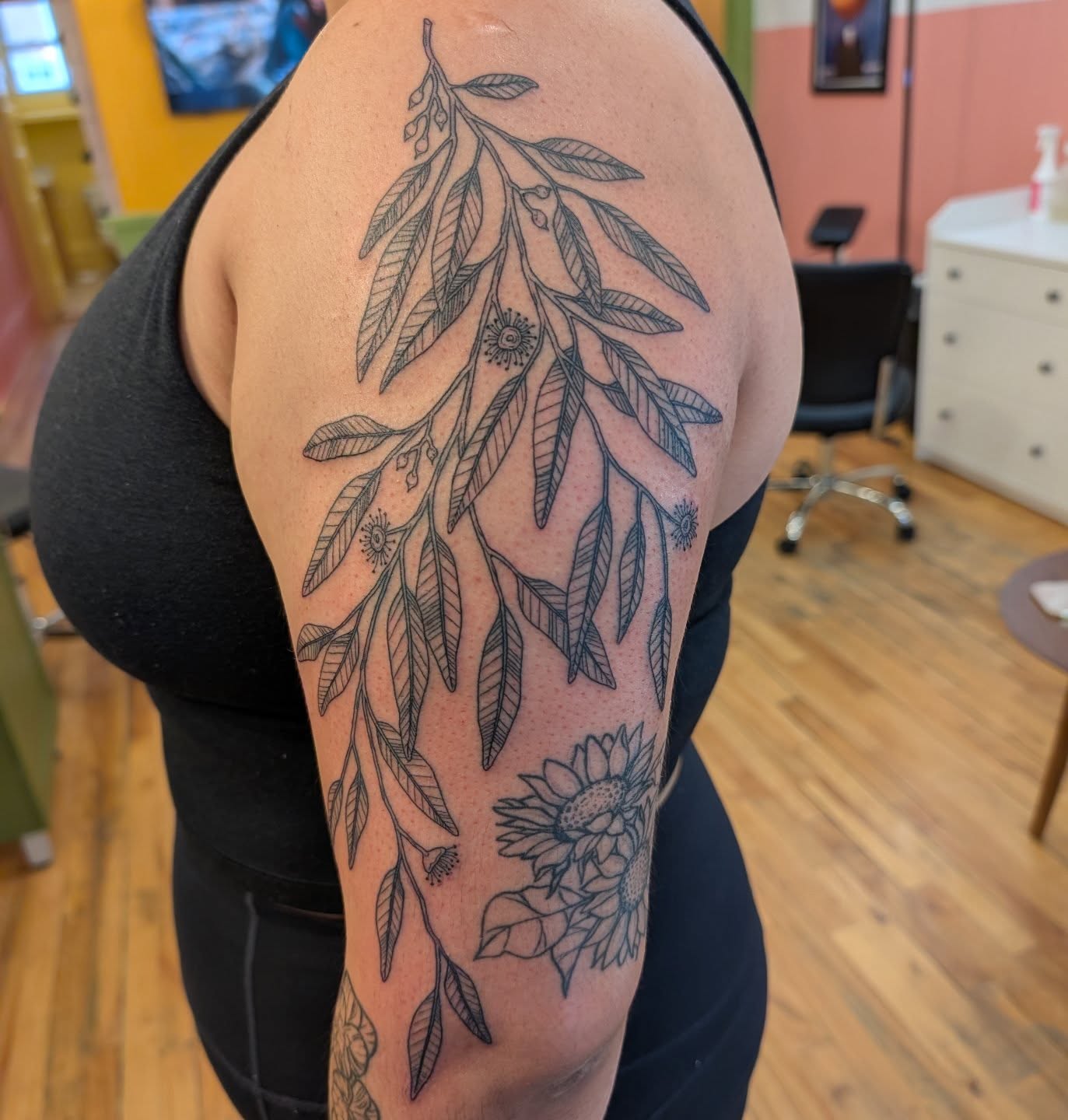 Tattoo by @mothandflametattoos — black_and_grey, realism