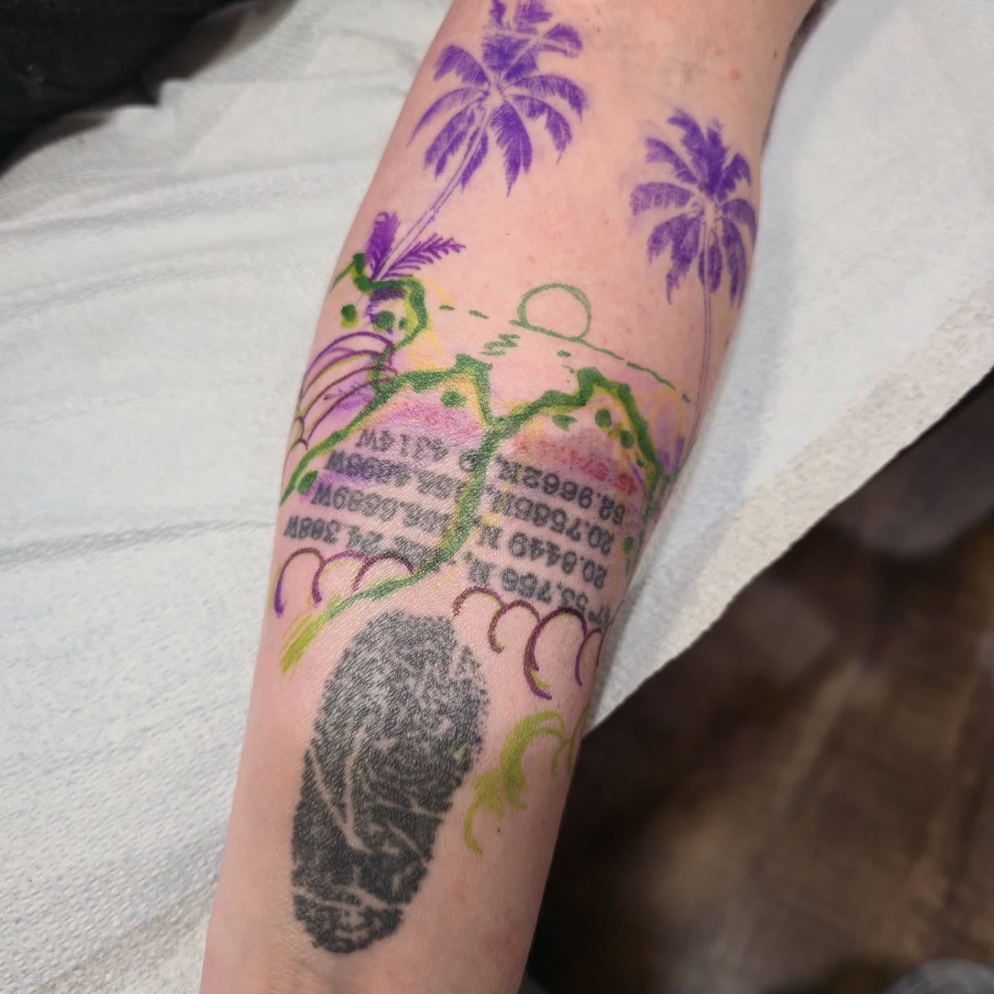 Tattoo by @jballardtattoos — dotwork