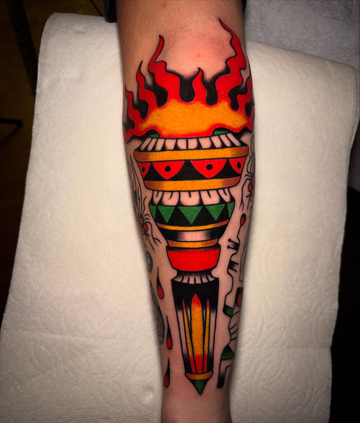 Tattoo by Riley Morgan, Savannah, GA