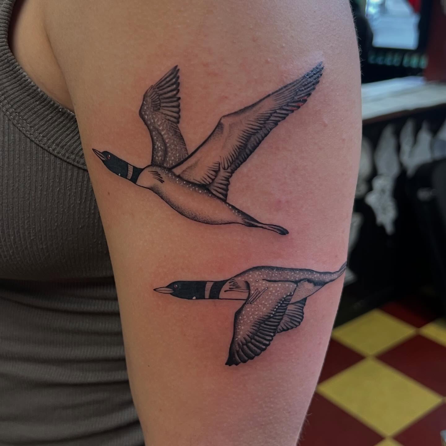Tattoo by @molliecooltattoos — black_and_grey