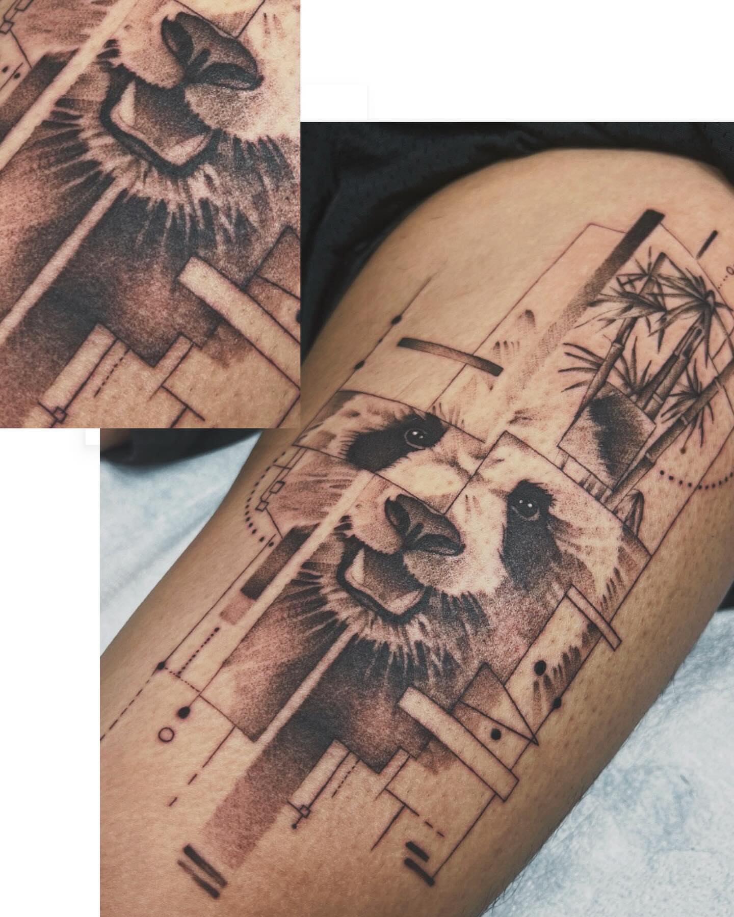 Tattoo by @codymasn โ black_and_grey, geometric