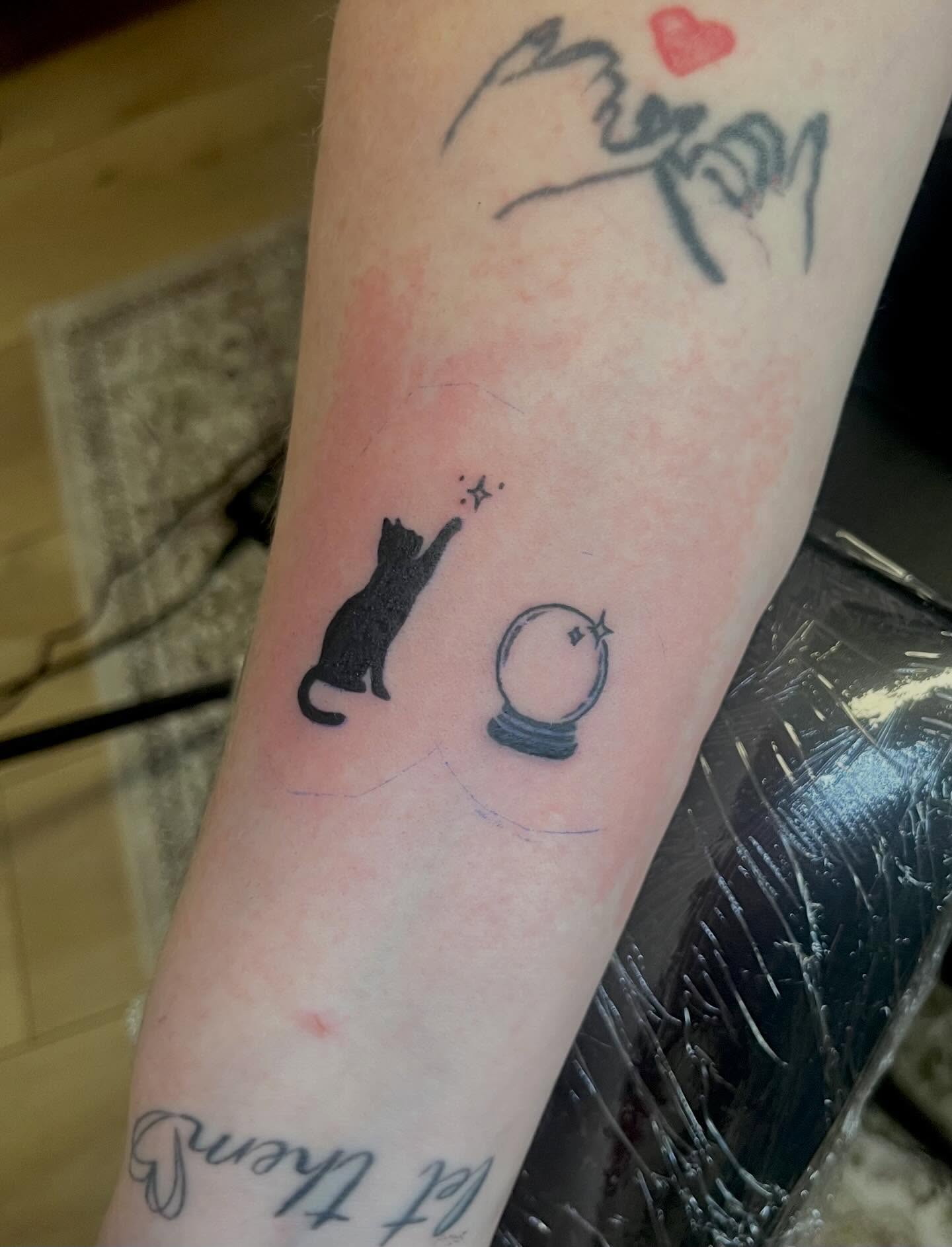 Tattoo by @brenna.urso β minimalist, black_and_grey