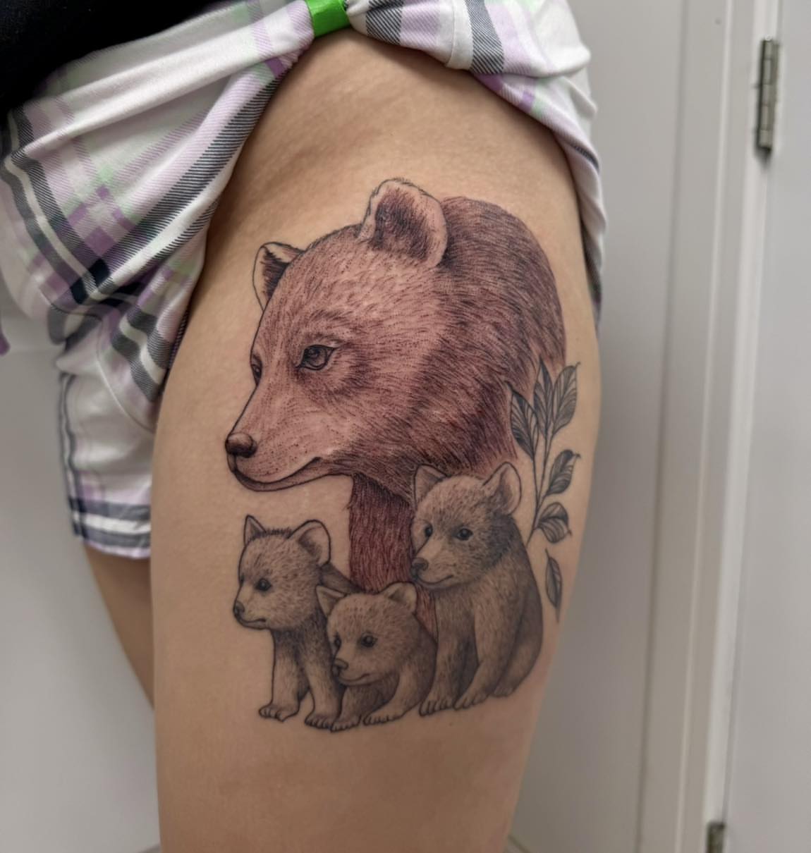 Tattoo by @juliabodyart — realism