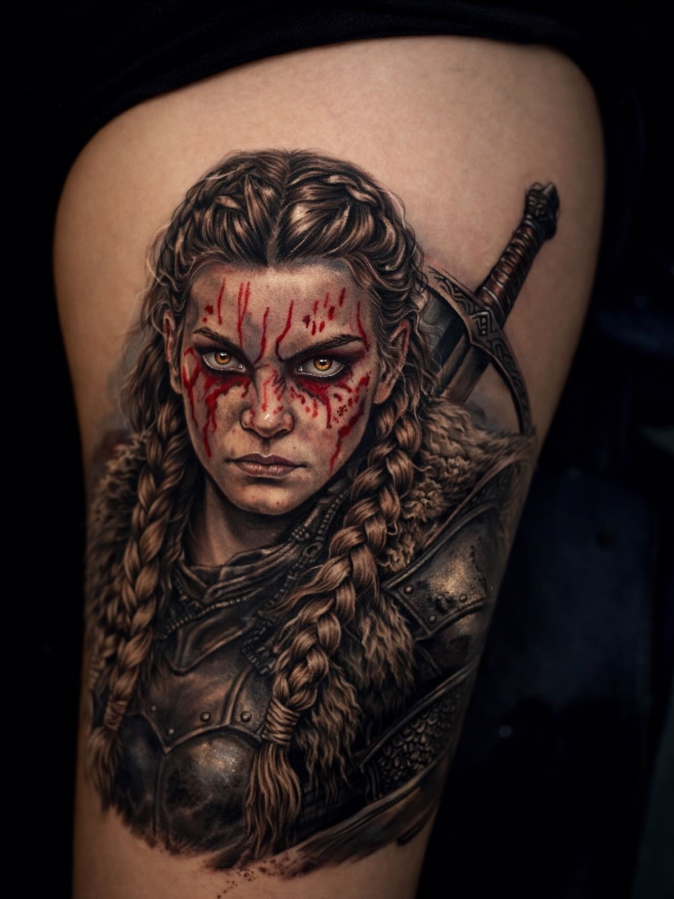 Tattoo by @gghtattoo — realism, dark_realism