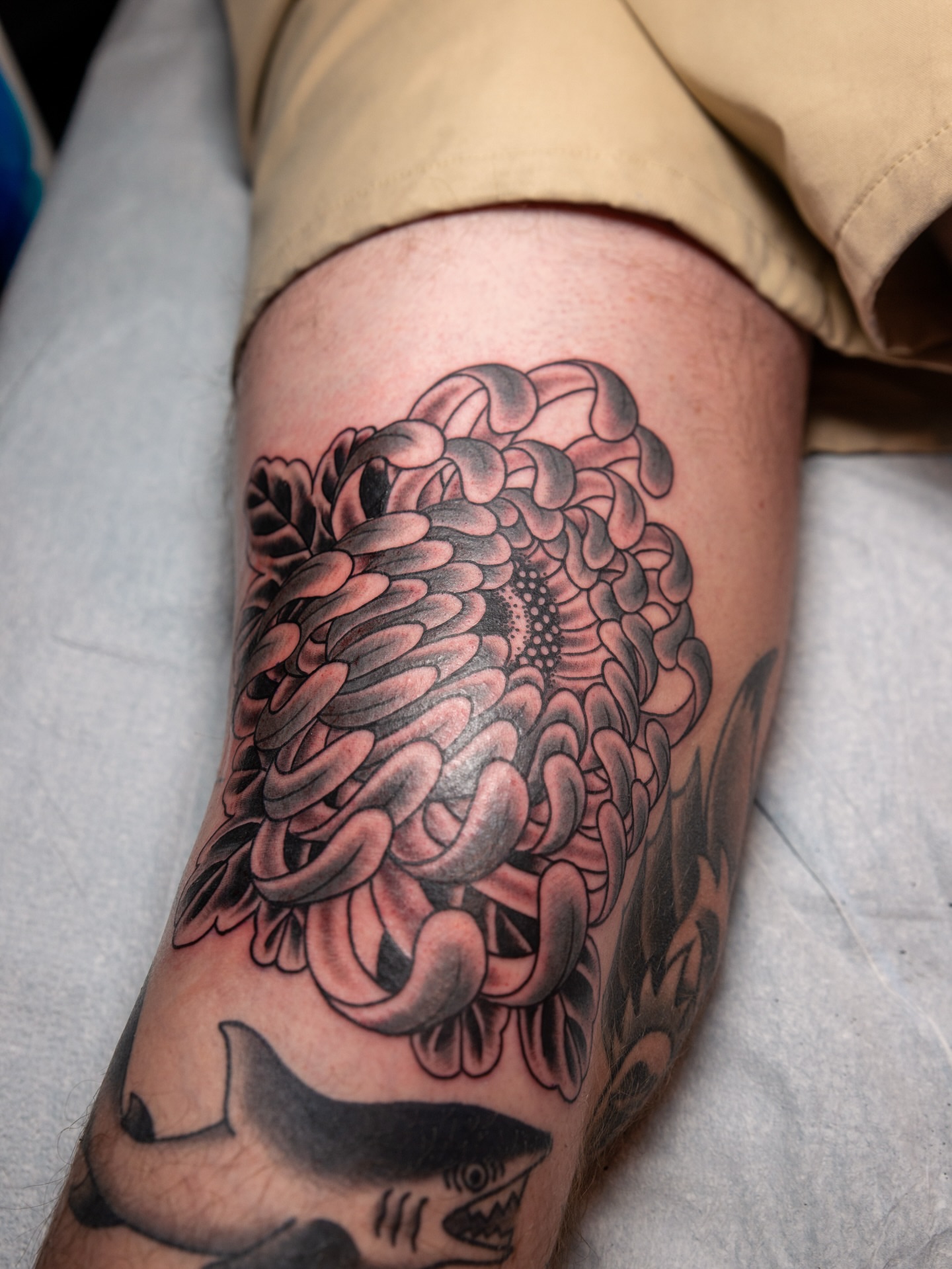 Tattoo by @trevordillonart — black_and_grey