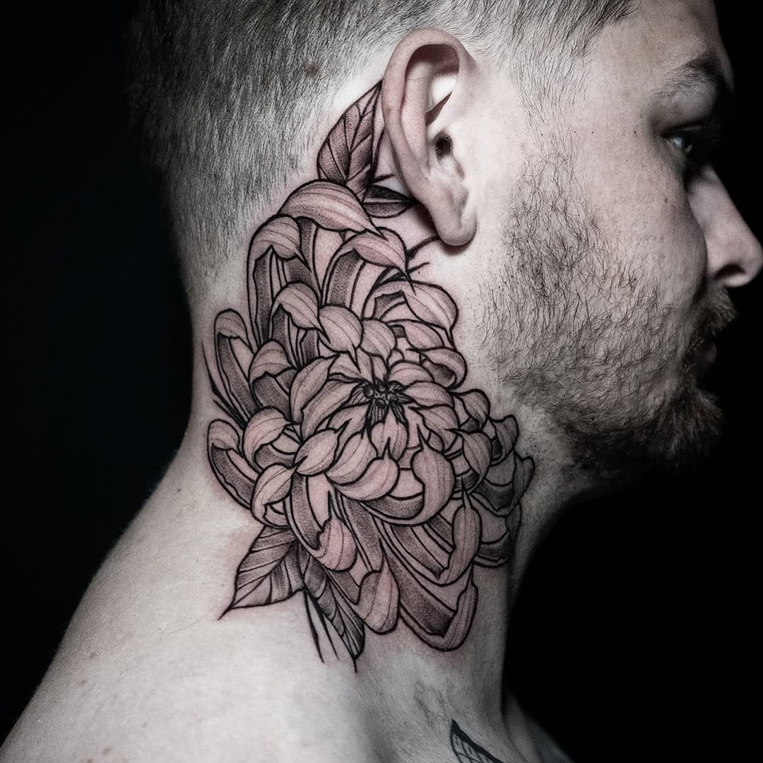 Tattoo by @mikelopeztattoo — black_and_grey, realism