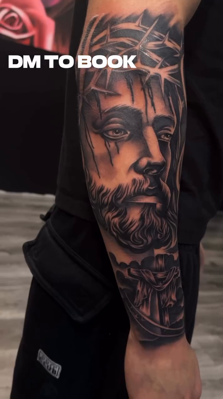Tattoo by @ghostinkzz β realism, black_and_grey