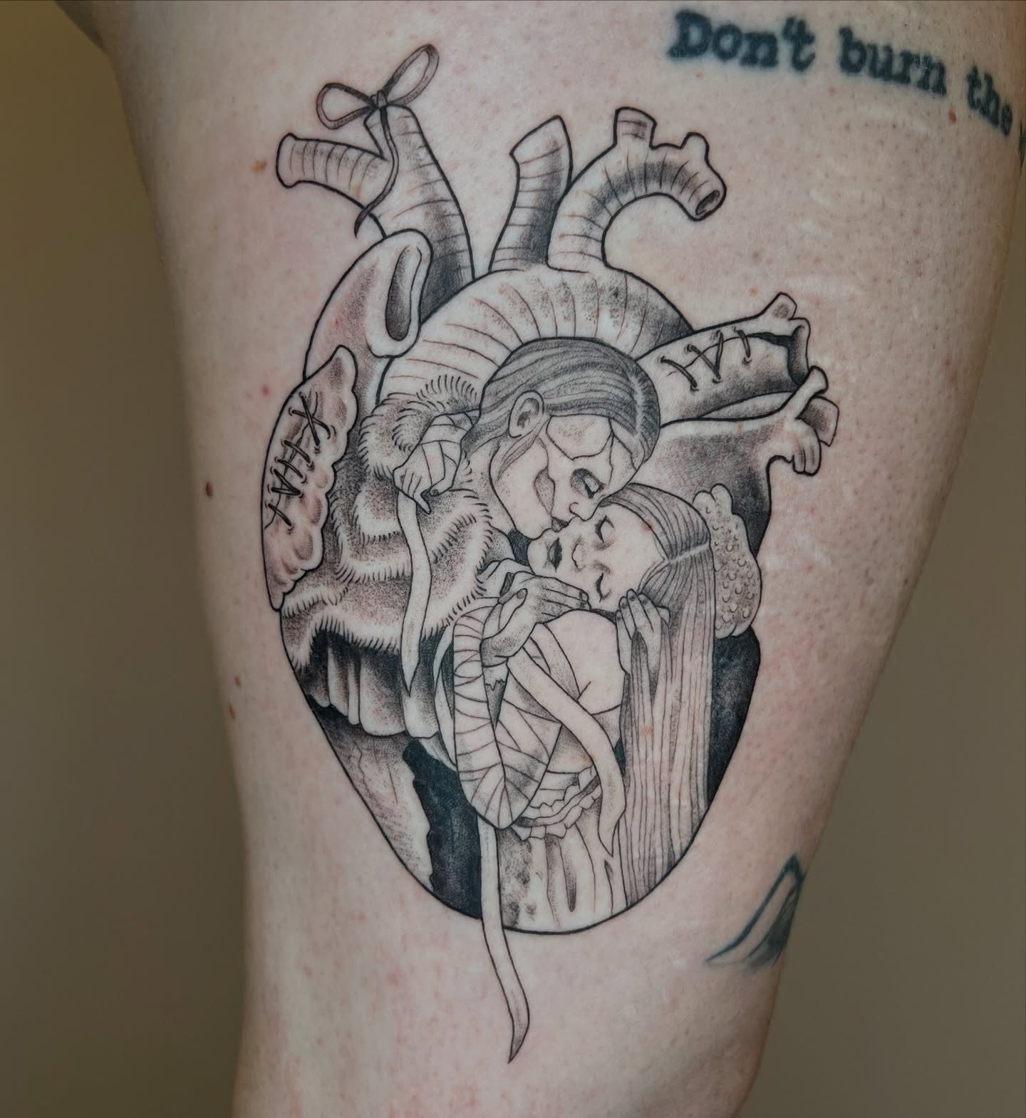 Tattoo by @shashonna — black_and_grey, realism