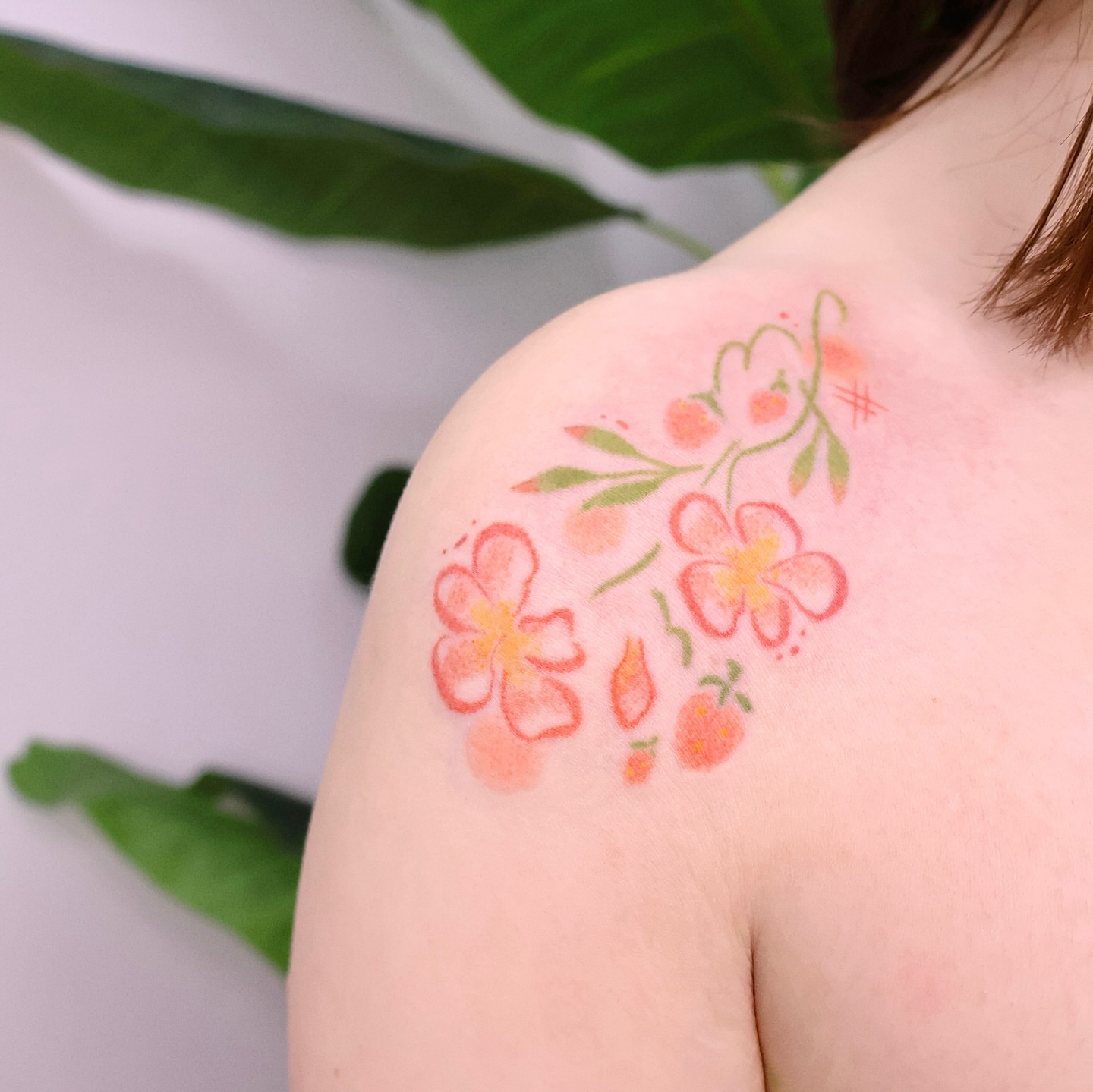 Tattoo by @odenepoke — watercolor