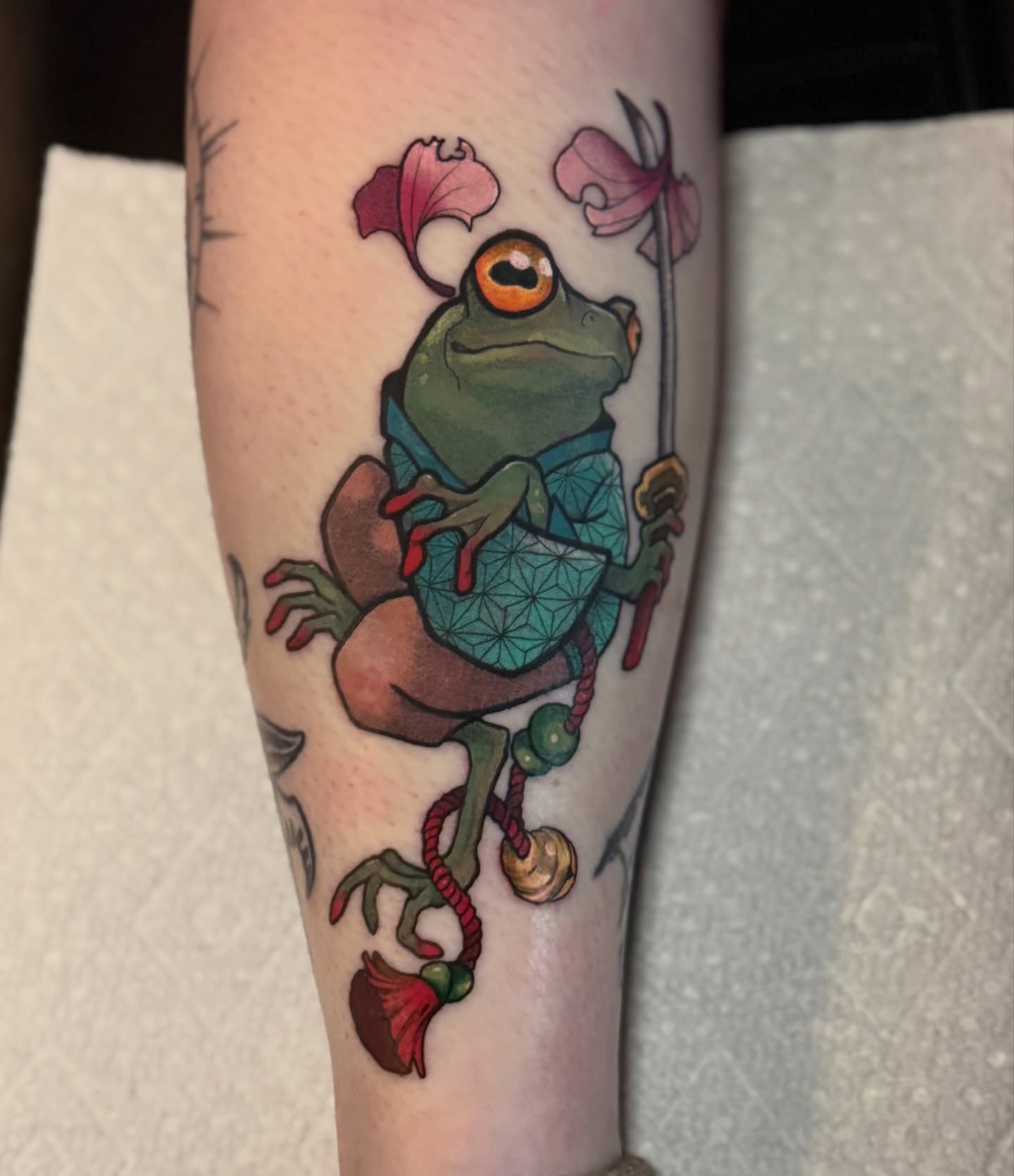 Tattoo by @bhsoceana — geometric, illustrative