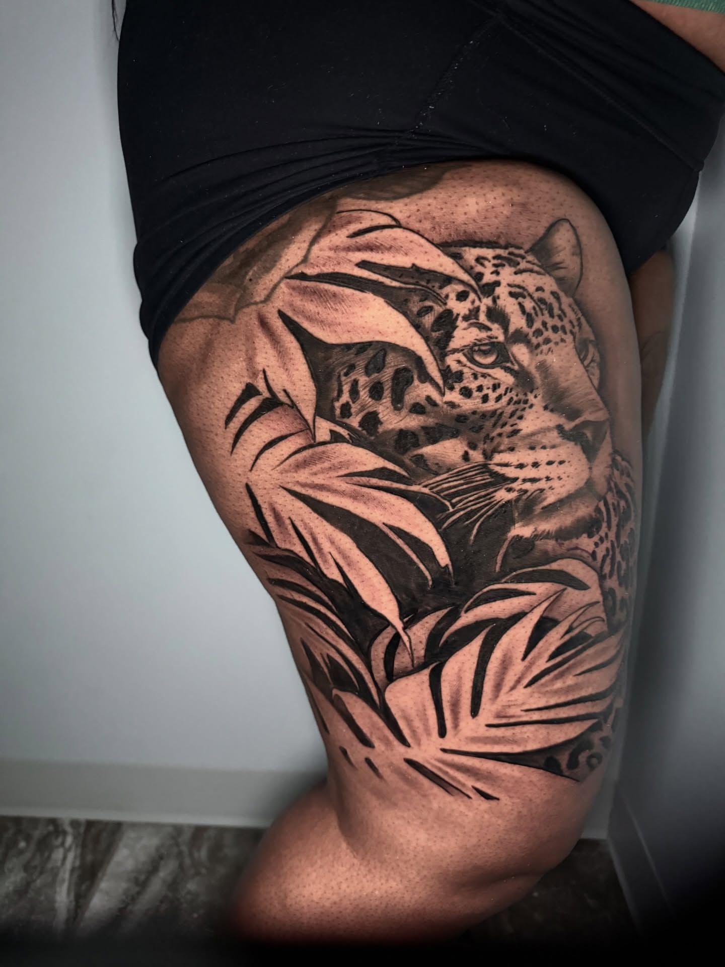 Tattoo by @shellzinkz — realism, black_and_grey