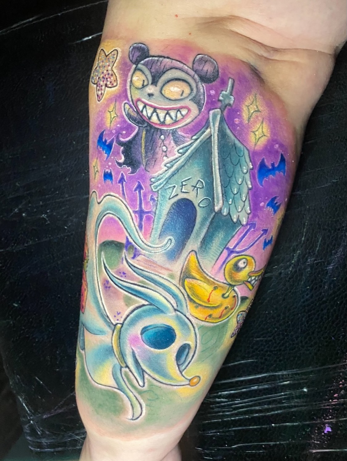 Tattoo by @itsbrittanybeitch — illustrative, surrealism