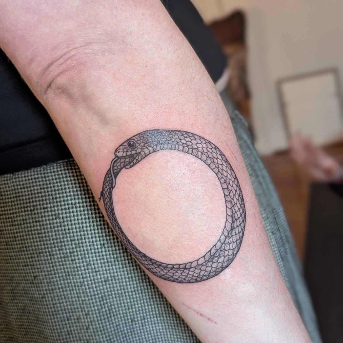 Tattoo by @heathstudiosandtattoo — black_and_grey