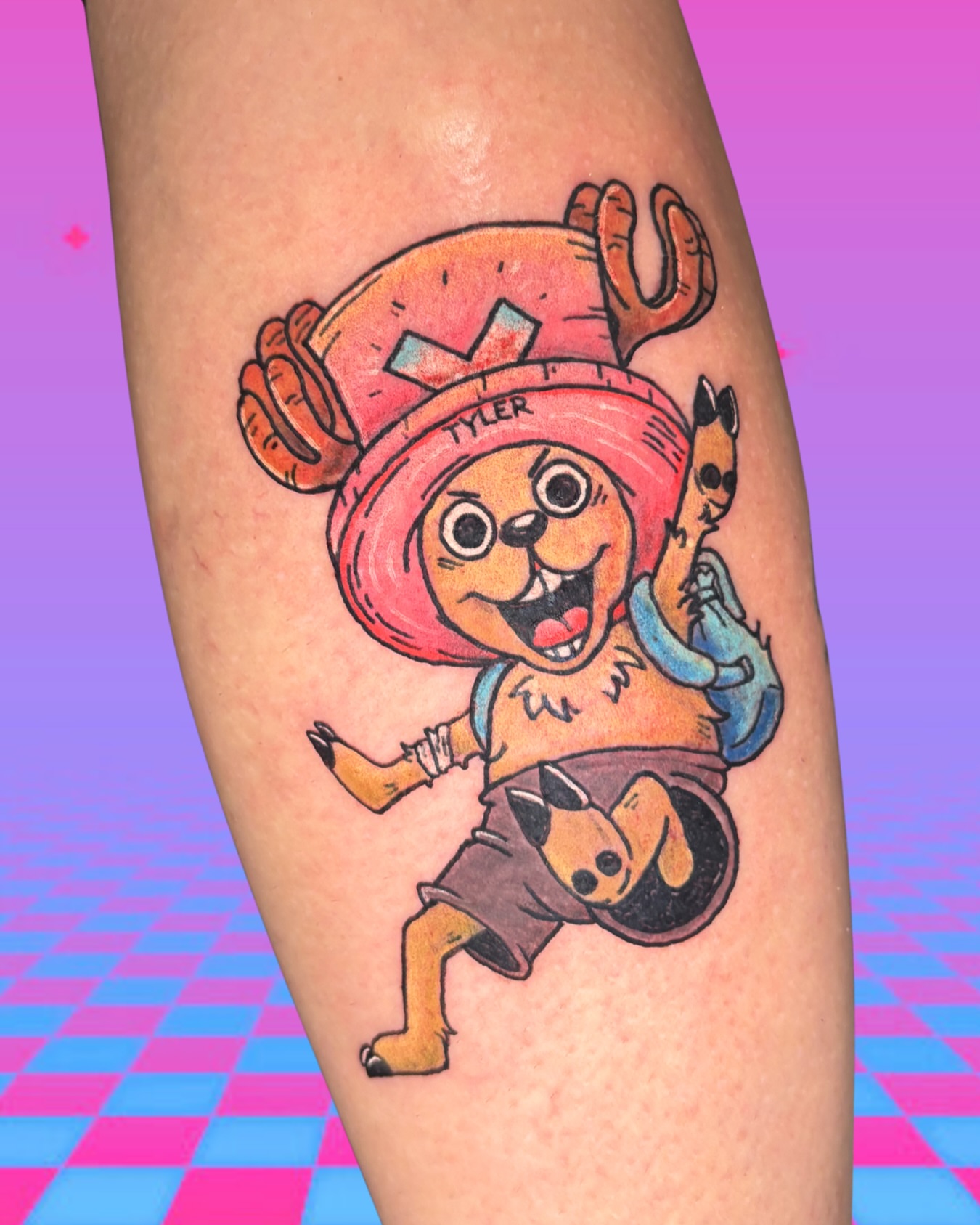 Tattoo by @tatsfrommax — anime