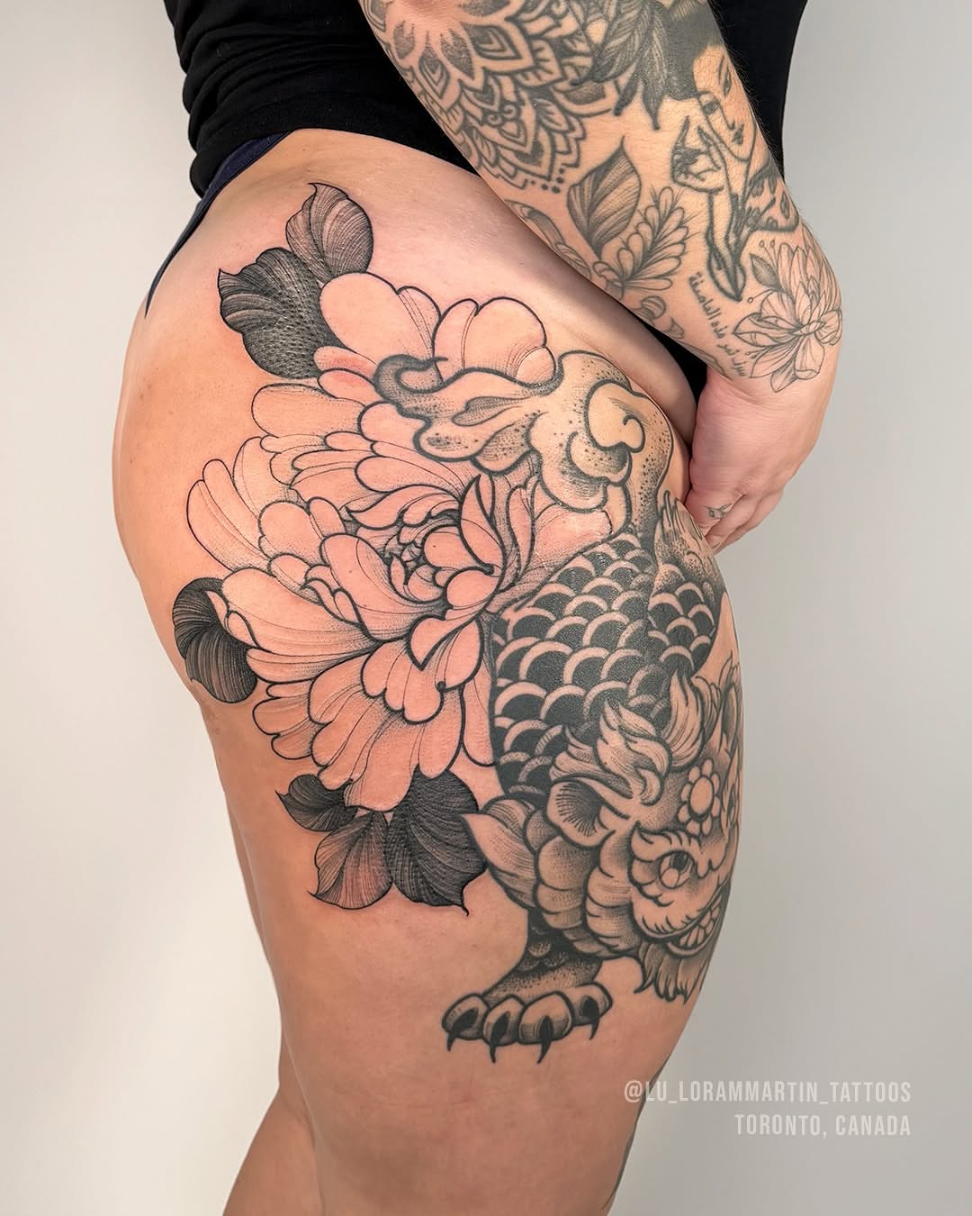 Tattoo by @lu_lorammartin_tattoos — japanese_irezumi