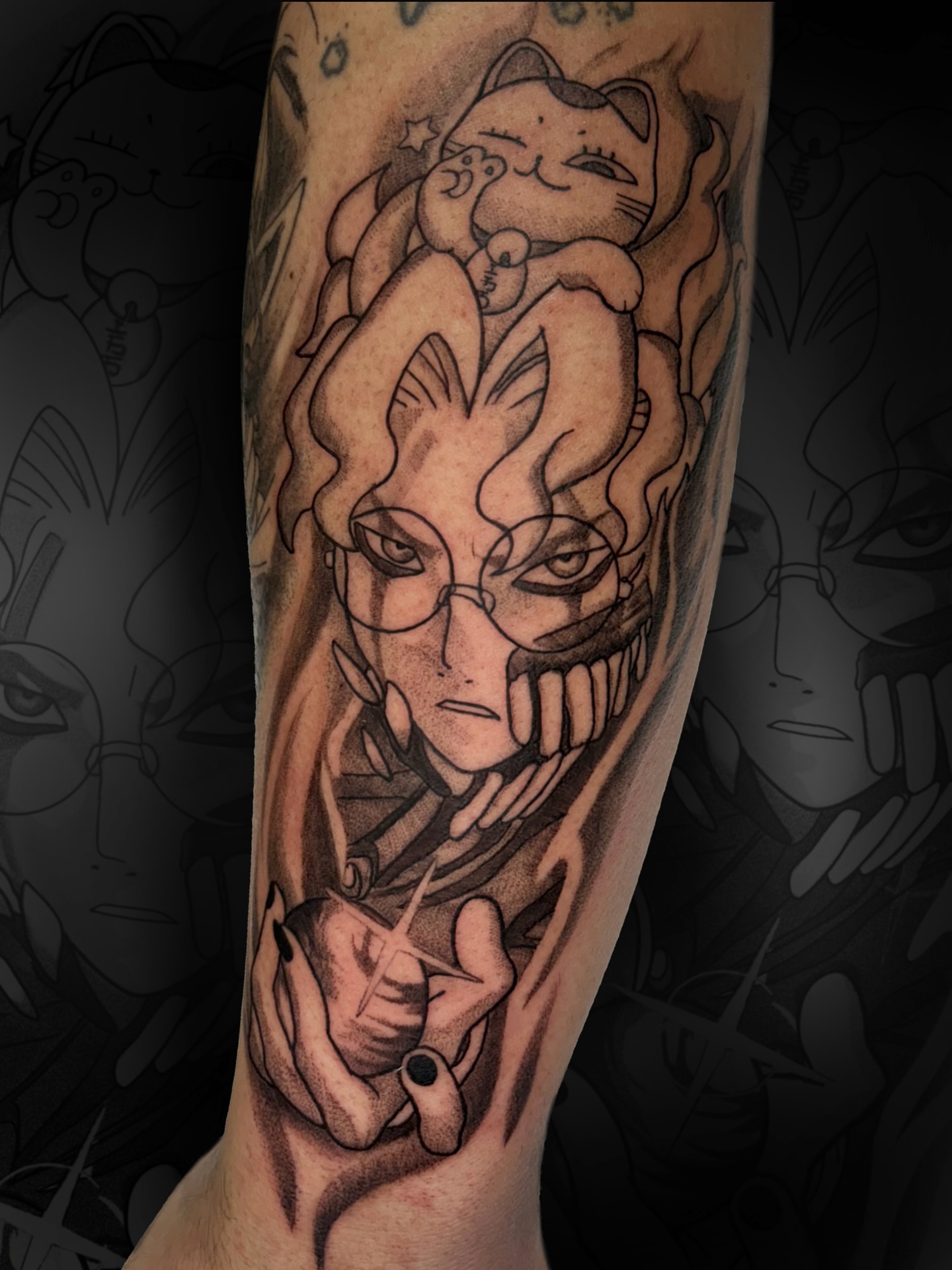 Cat and woman realism tattoo on the forearm by ππ²π΅π π§ - π£πͺπ½π½πΈπΈ ππ»π½π²πΌπ½