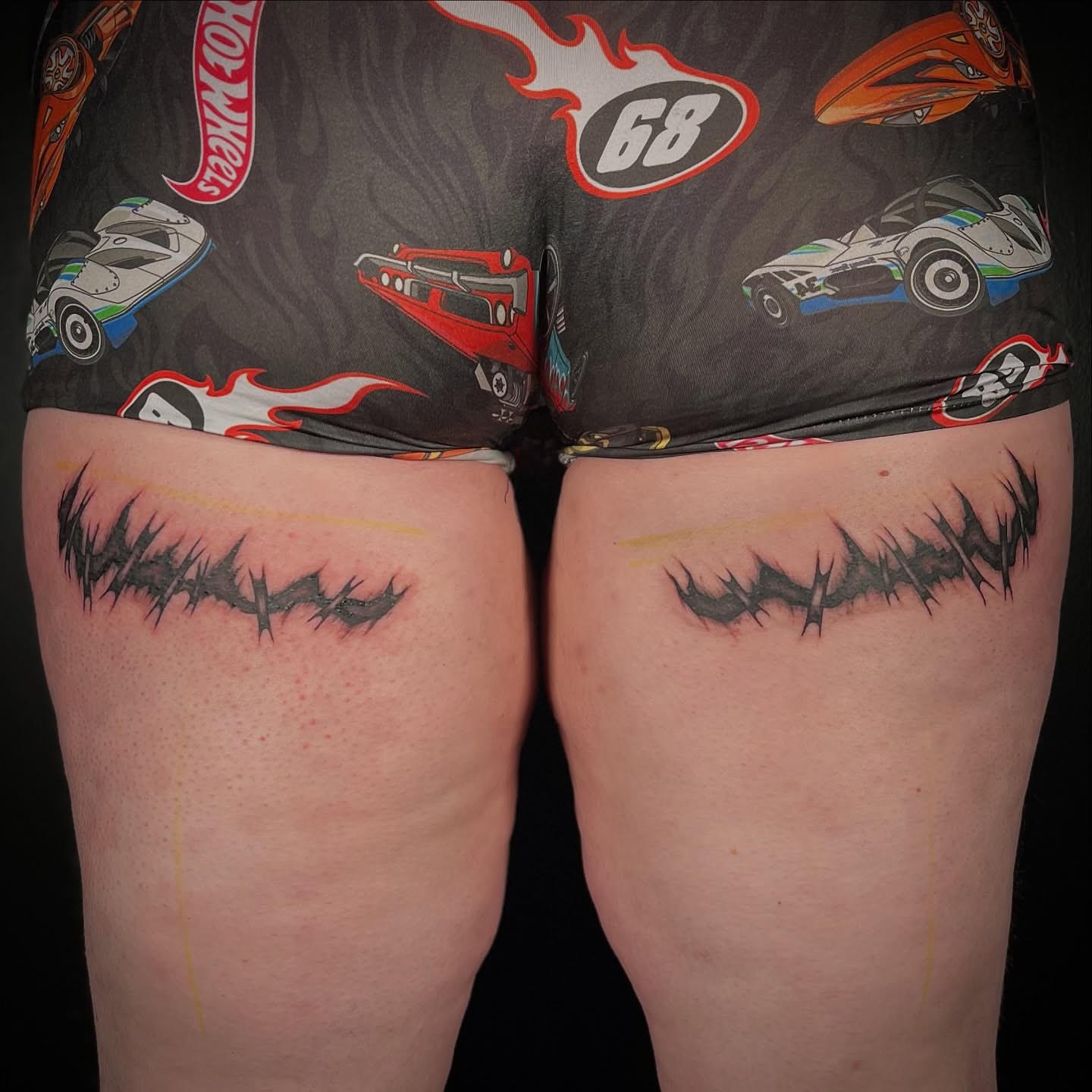 Tattoo by @sailor_riot — black_and_grey