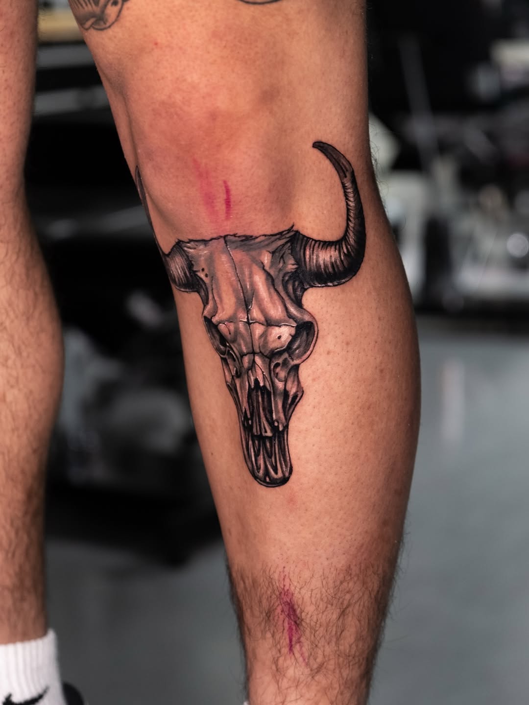 Tattoo by @eriktats13 — realism, black_and_grey