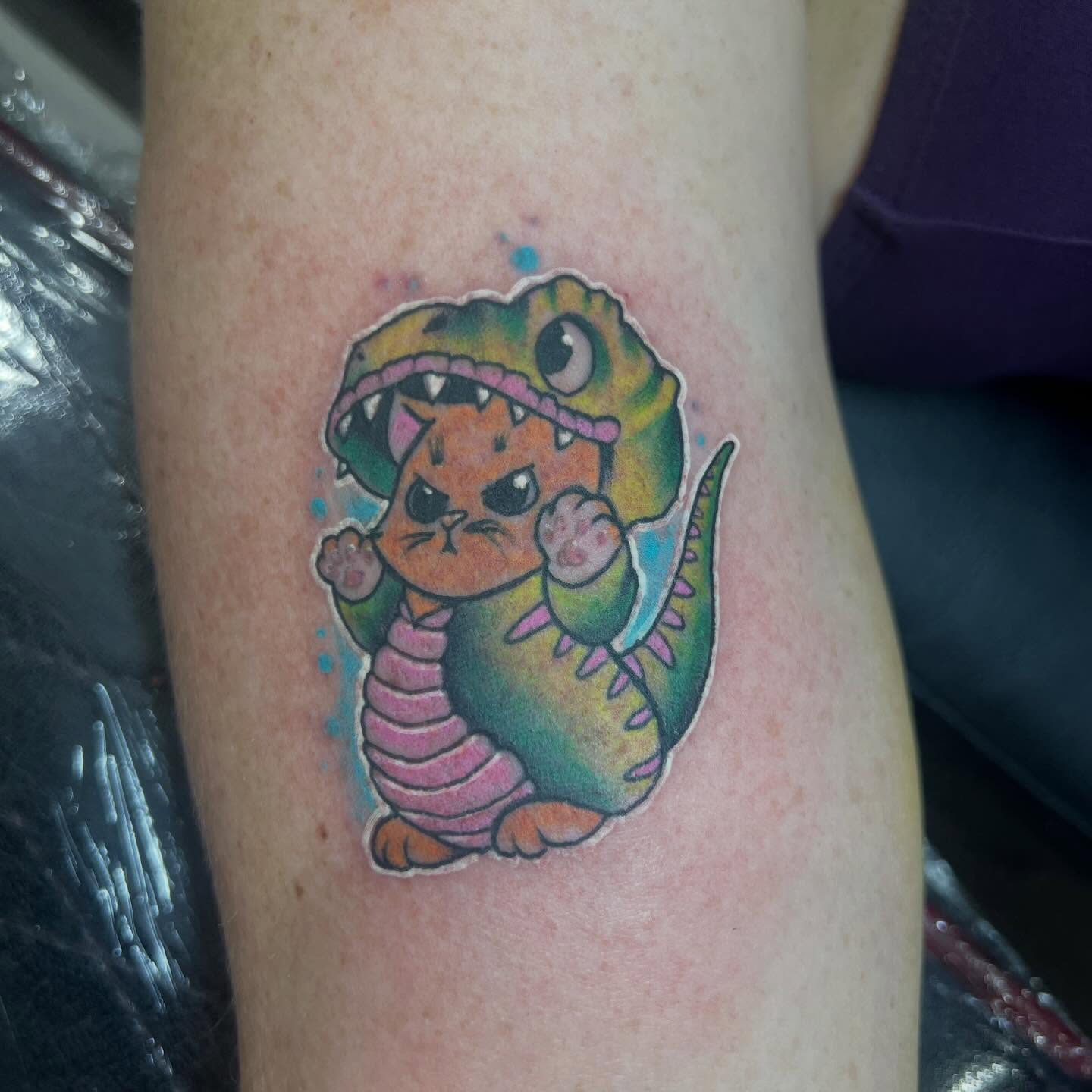 Tattoo by @neotrashace — new_school, illustrative