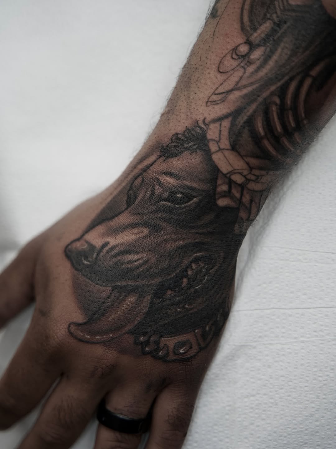 Tattoo by @tattoosbyale_ — black_and_grey, realism