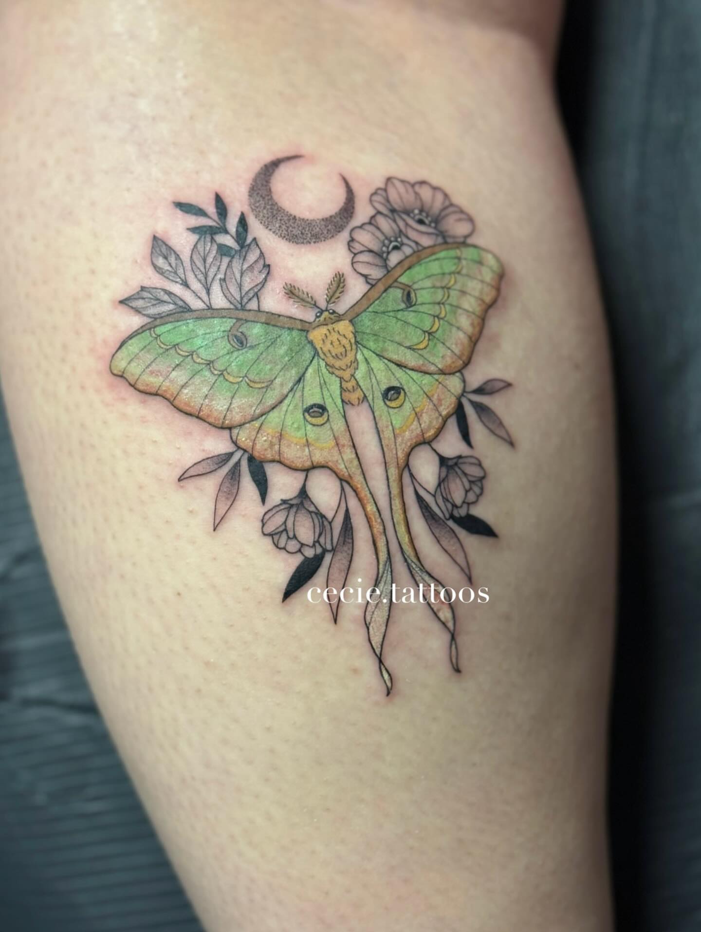 Tattoo by @cecie.tattoos — new_school, watercolor