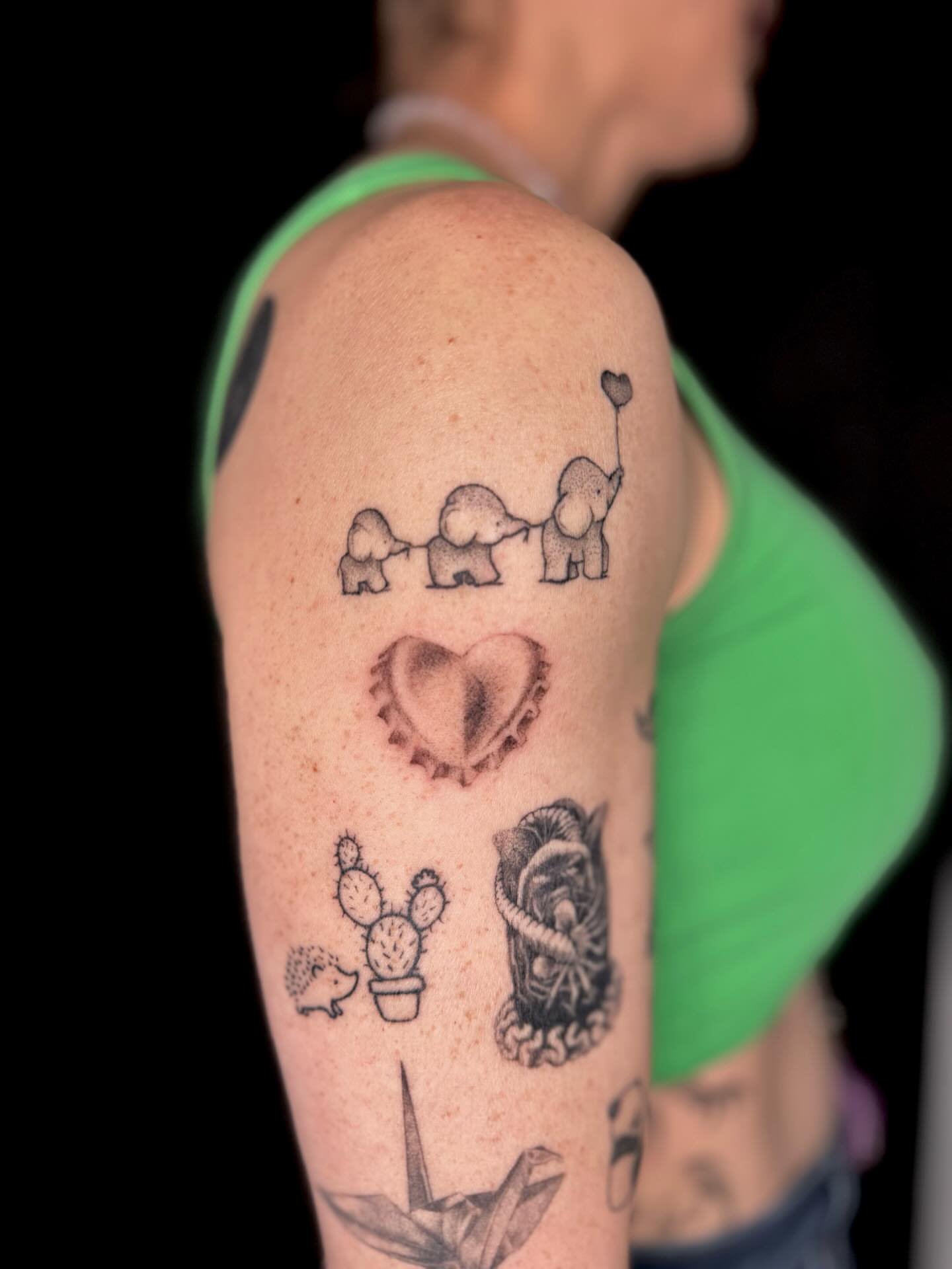 Tattoo by @mbauertattoo — black_and_grey