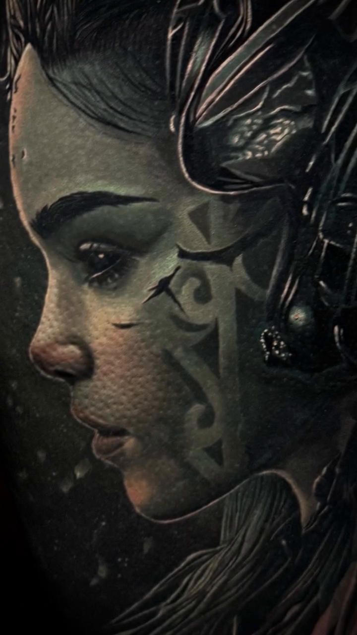 Tattoo by @bobbitnertattoo — realism, dark_realism