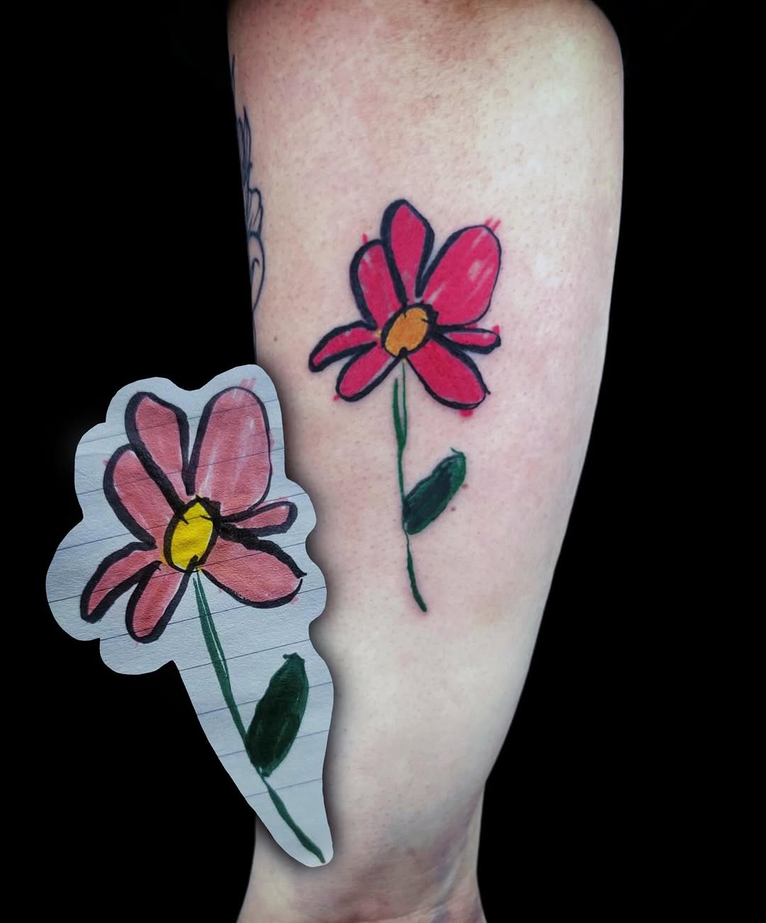Tattoo by @tat2gh0ul — ignorant, sketch