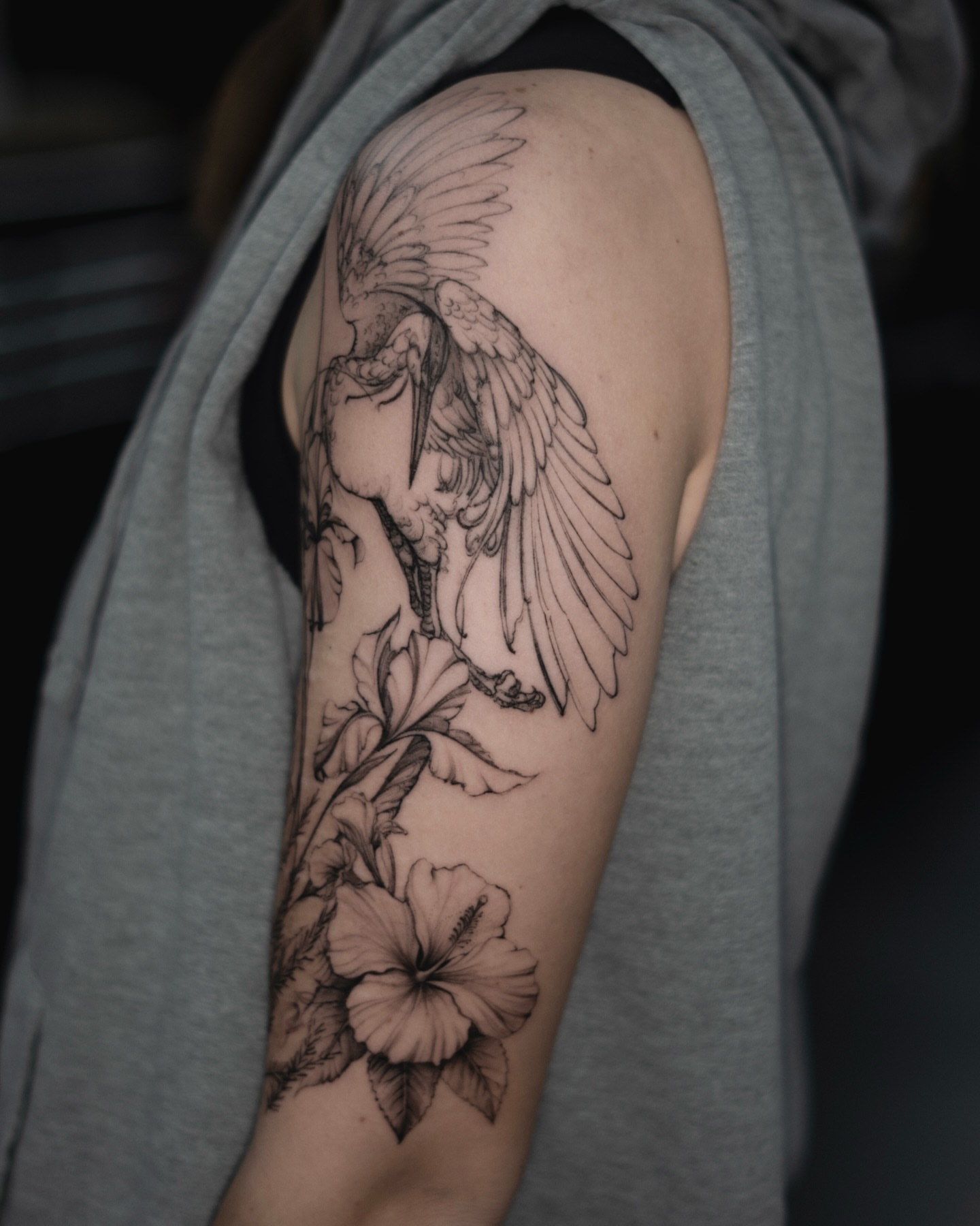 Tattoo by @ron.alvarez_tattoo — black_and_grey, realism