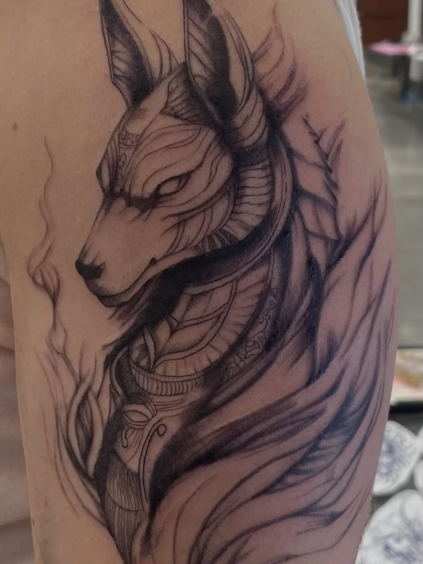 Tattoo by @juanes_lopez06 — black_and_grey
