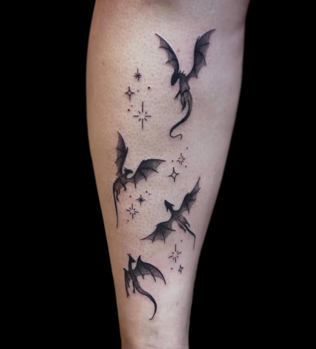 Tattoo by @tat2gh0ul — fine_line, black_and_grey