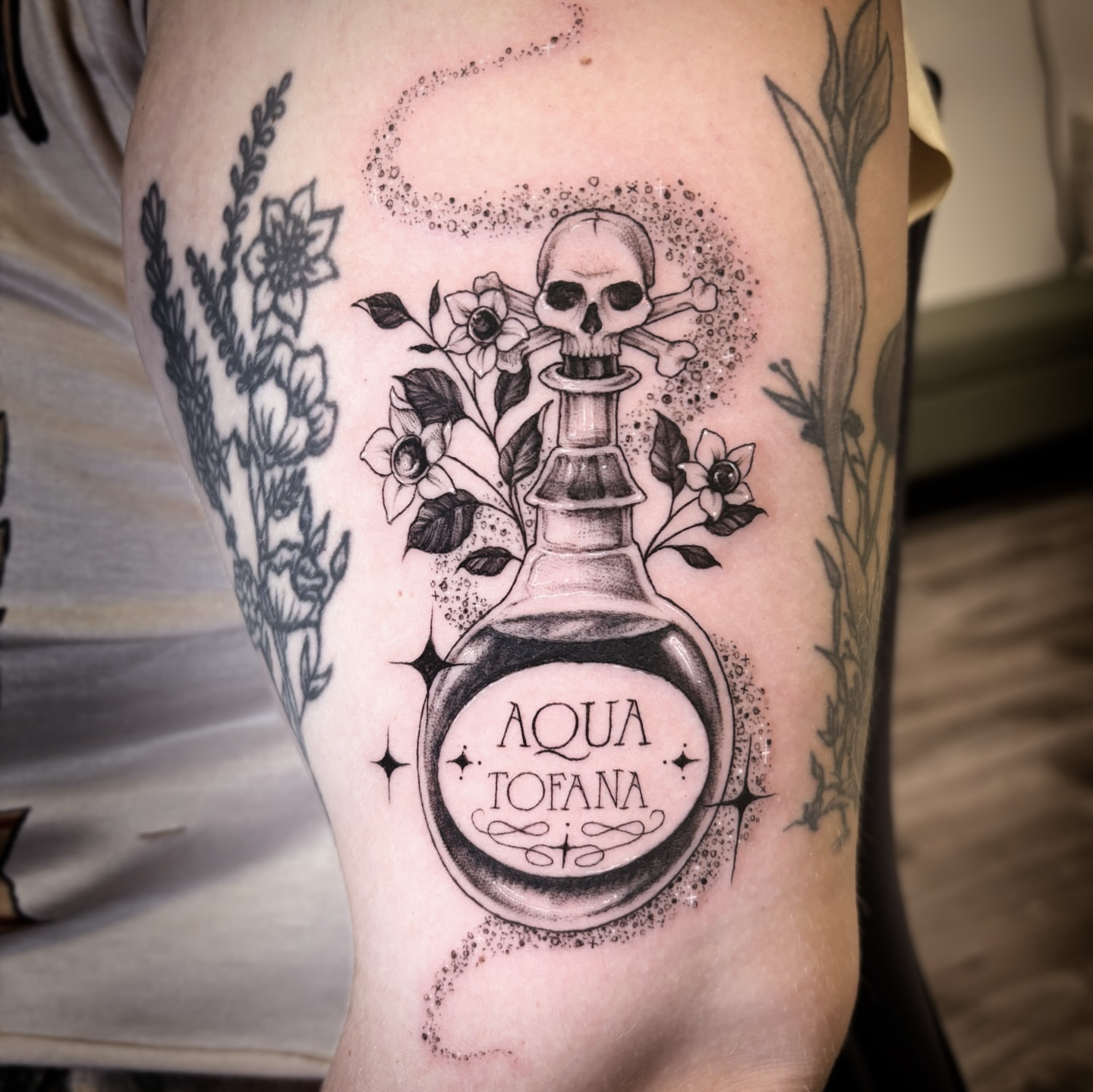Tattoo by @jenpetronella — black_and_grey
