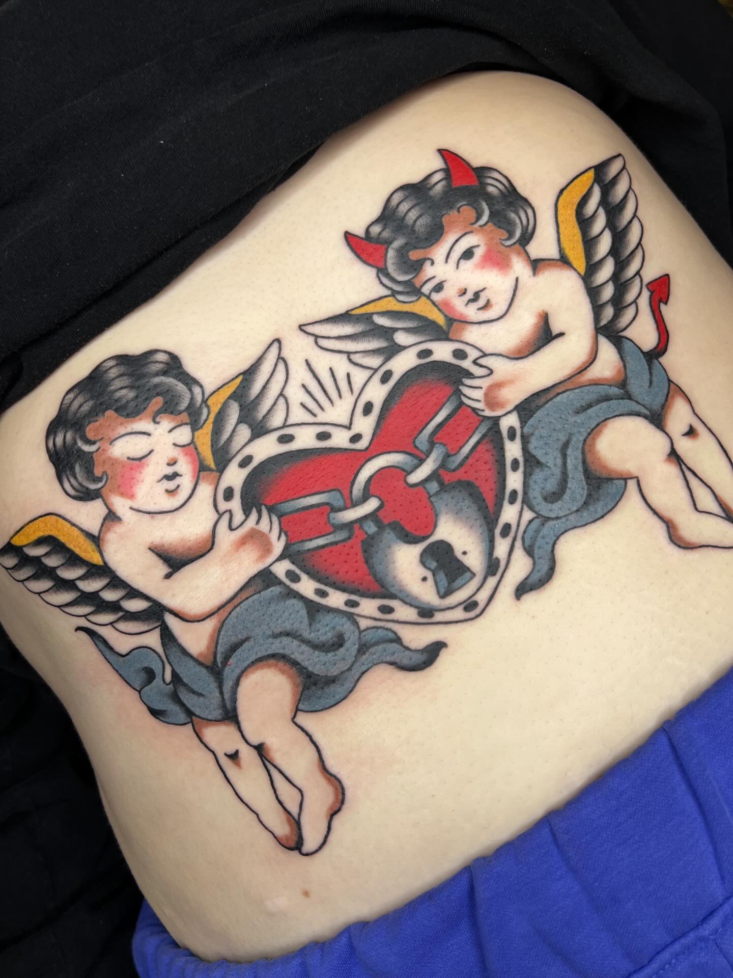 Tattoo by @hannahtattana — american_traditional