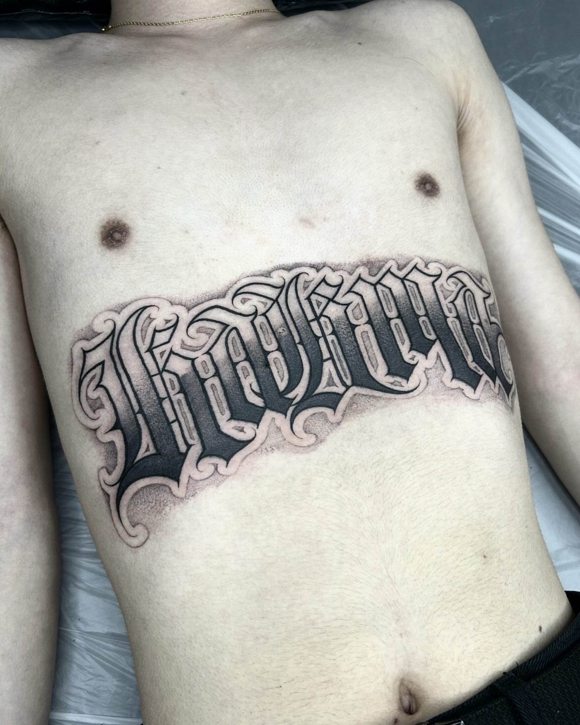 Tattoo by @joon_letters — lettering_script