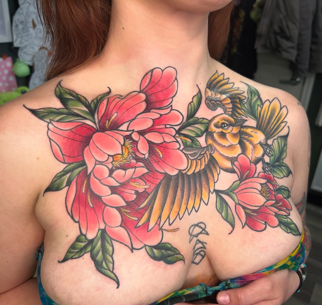 Tattoo by @audberry_tattoo — american_traditional, neo_traditional