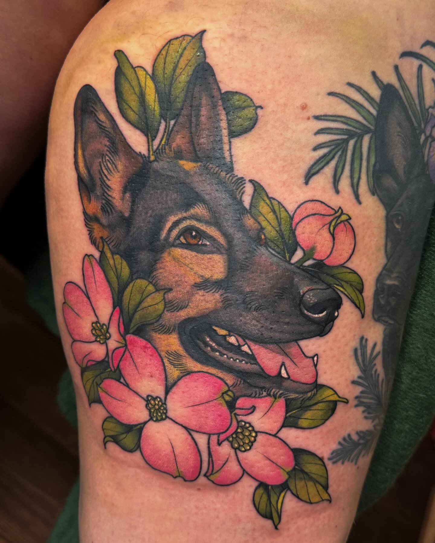 Tattoo by @ismonkah — american_traditional, realism