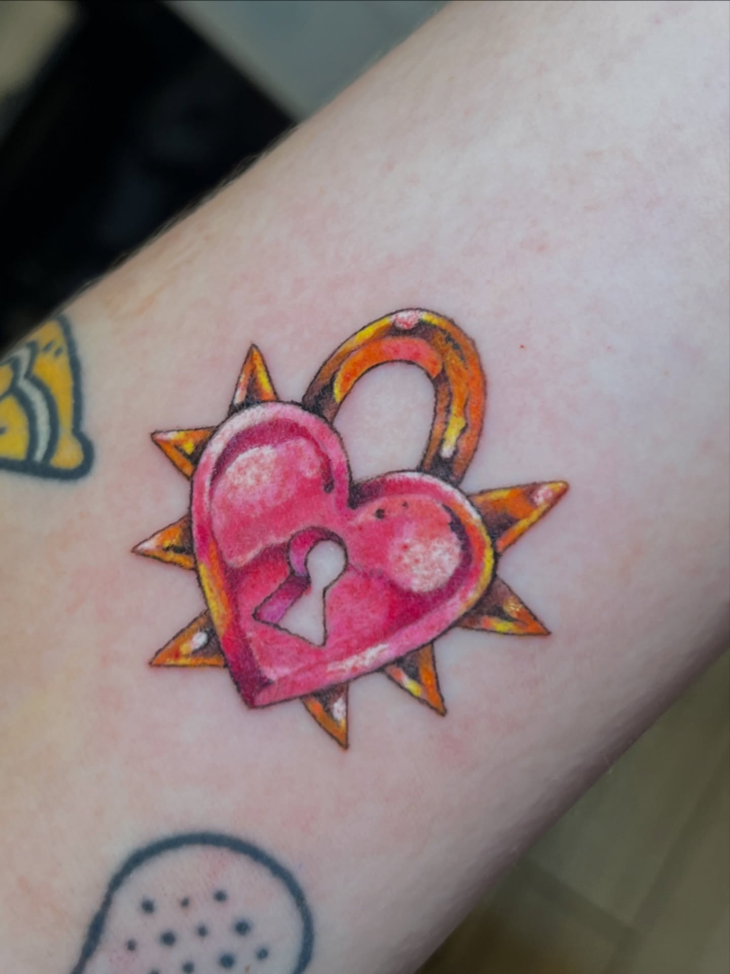 Tattoo by @battlekatgalactica — watercolor