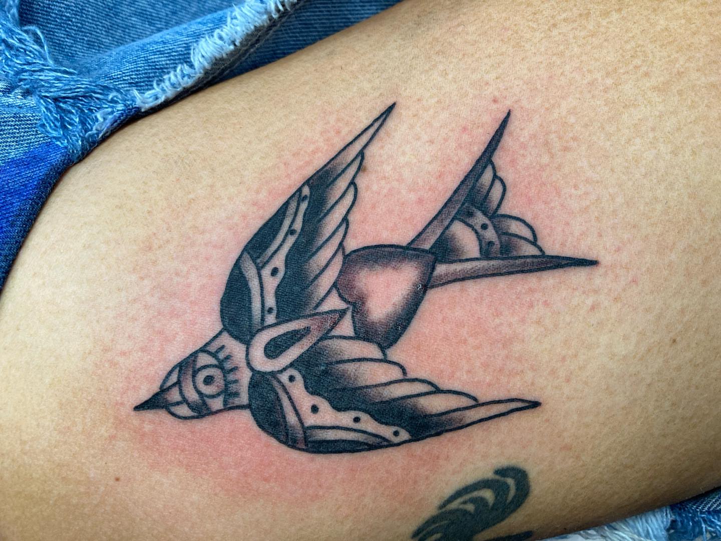 Tattoo by @jessewortheytattoo — black_and_grey