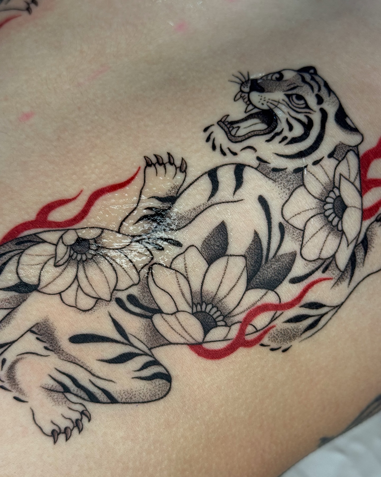 Tattoo by @julesrose.tattoos — american_traditional, black_and_grey