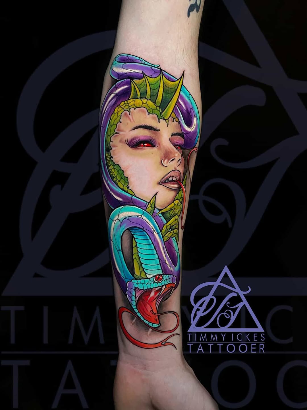 Tattoo by @timmyickestattooer — new_school, realism