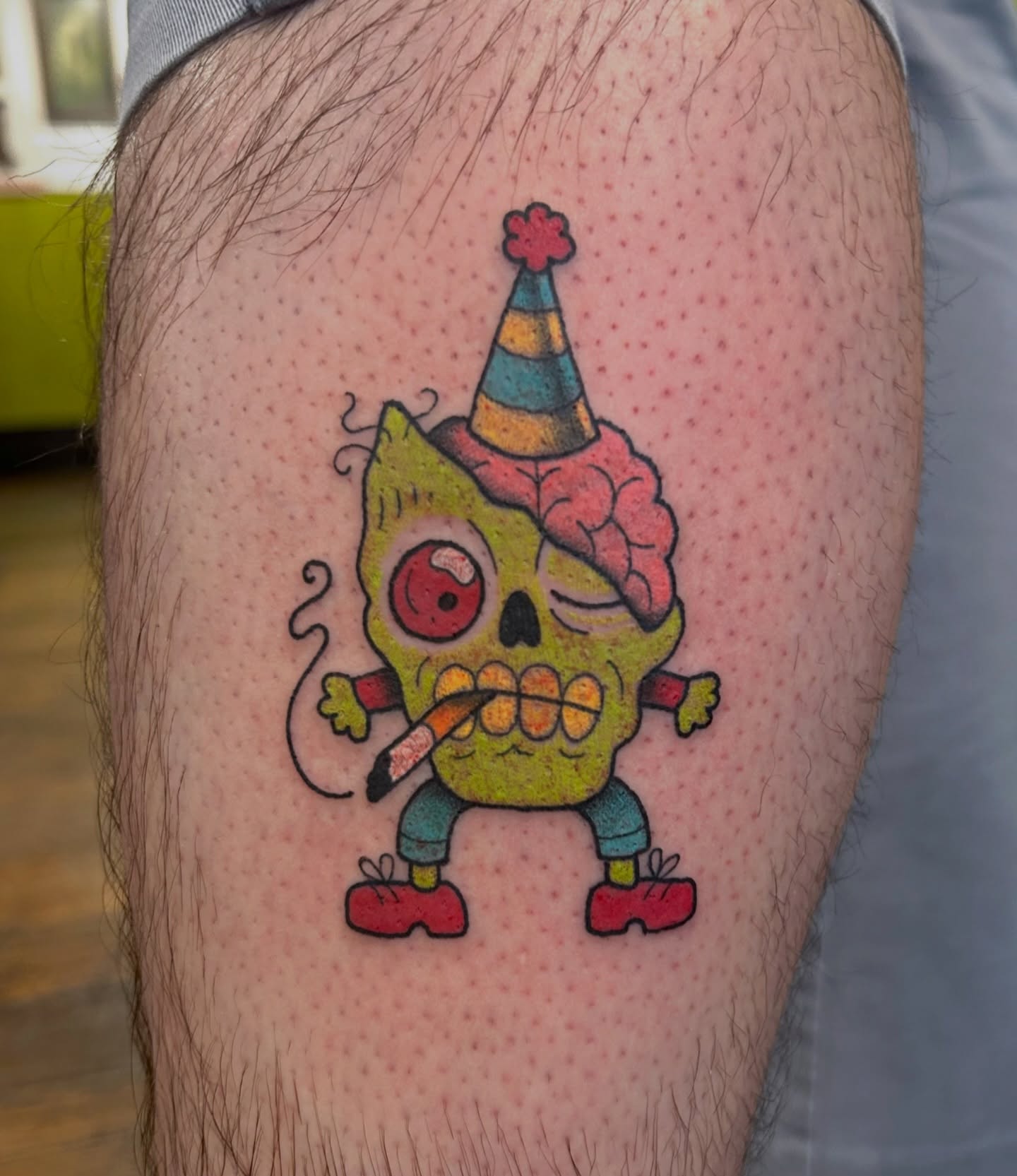 Tattoo by @sadiebartchtattoos — dotwork, illustrative