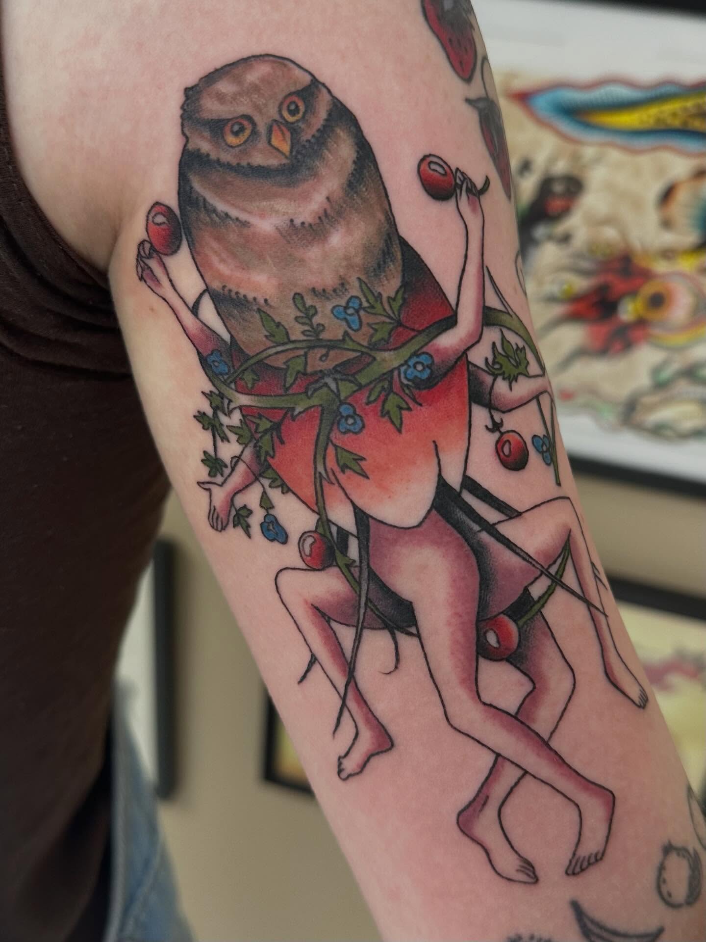 Tattoo by @gloomybugz — american_traditional, realism