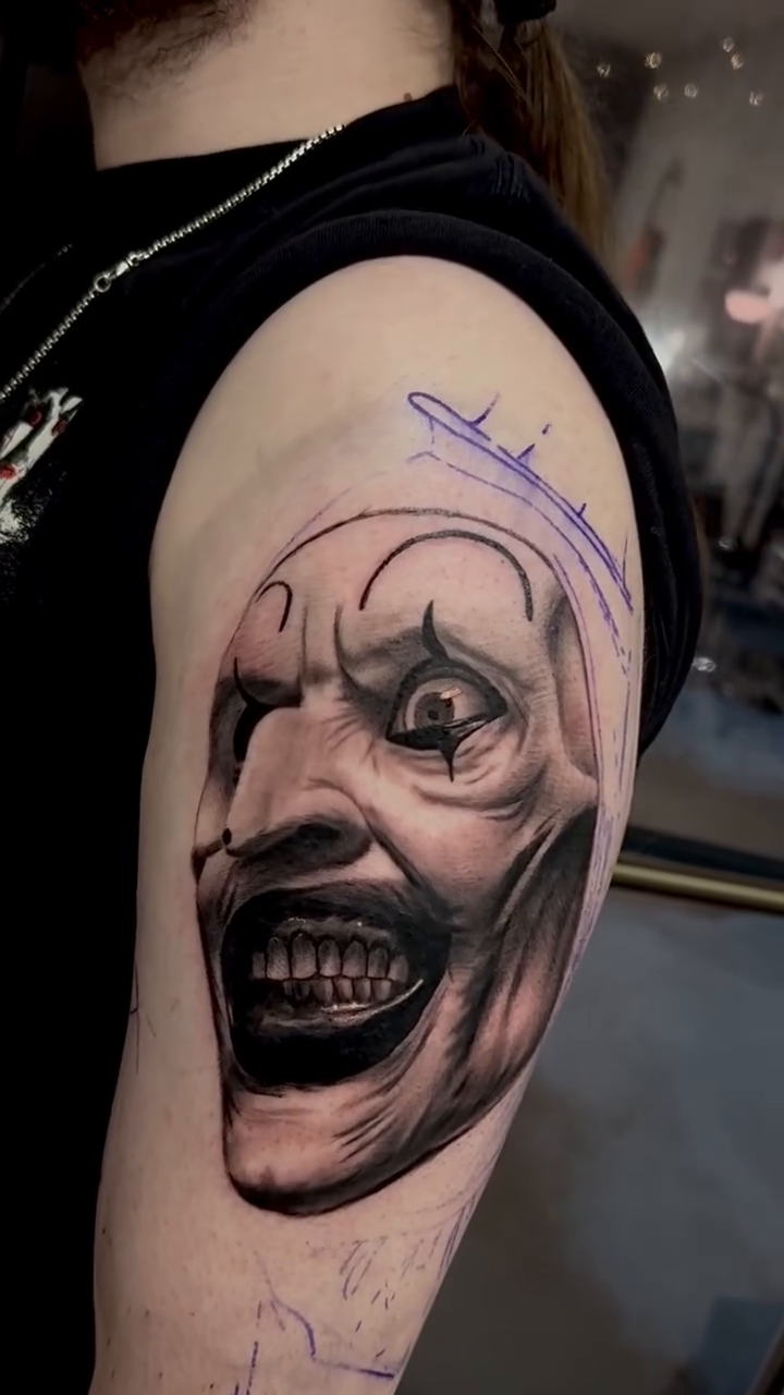 Tattoo by @brjtattoos — realism, black_and_grey