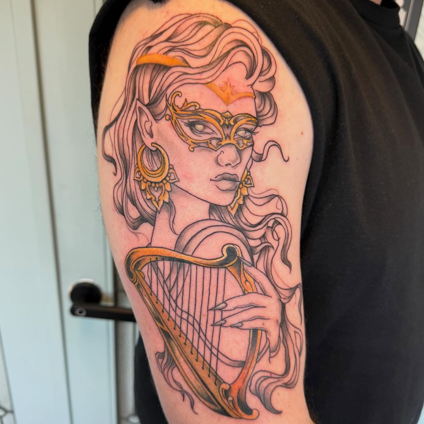 Tattoo by @aj.tattoos.piercings — realism, illustrative