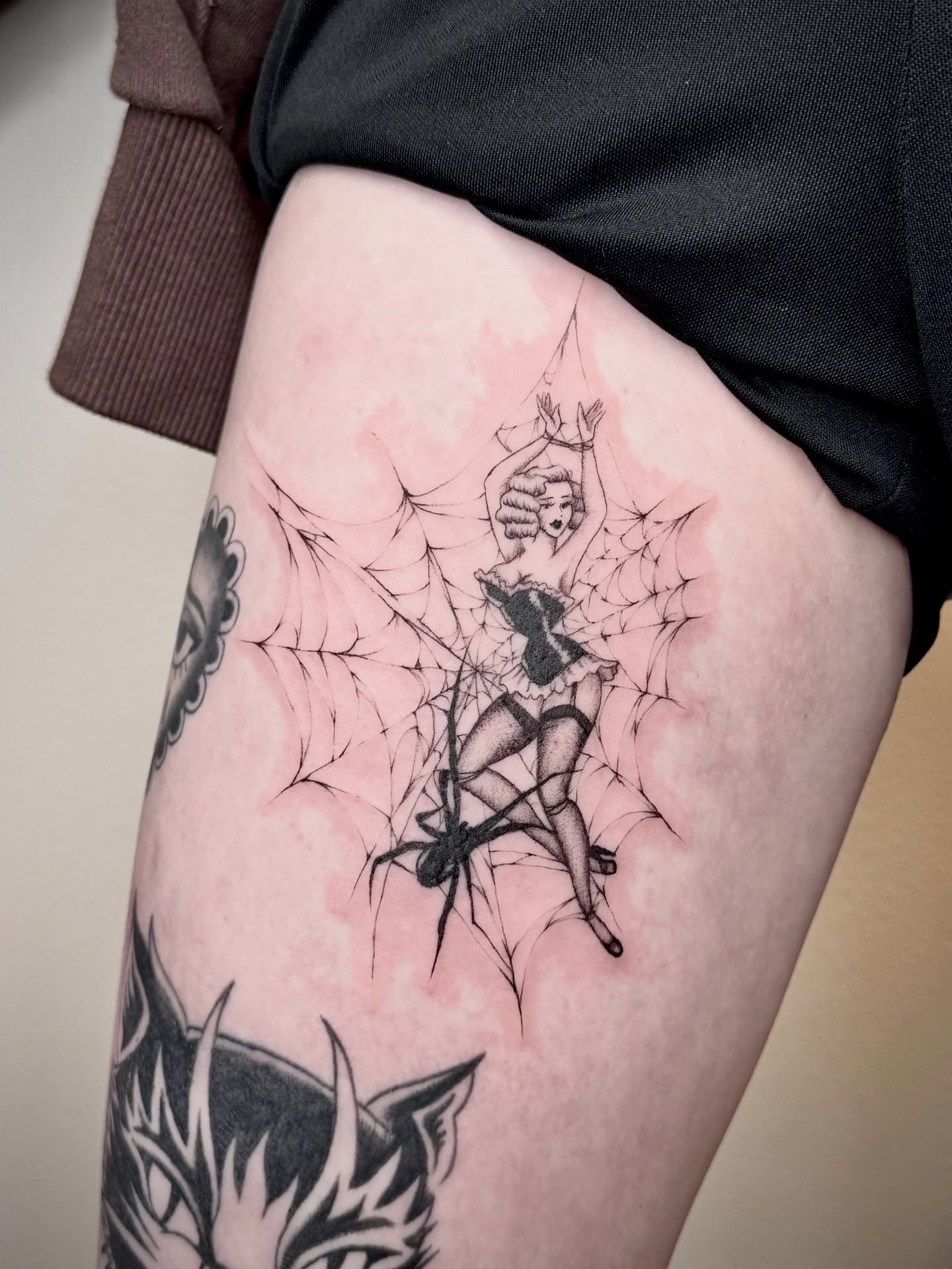 Tattoo by @zorniitsa — american_traditional, black_and_grey