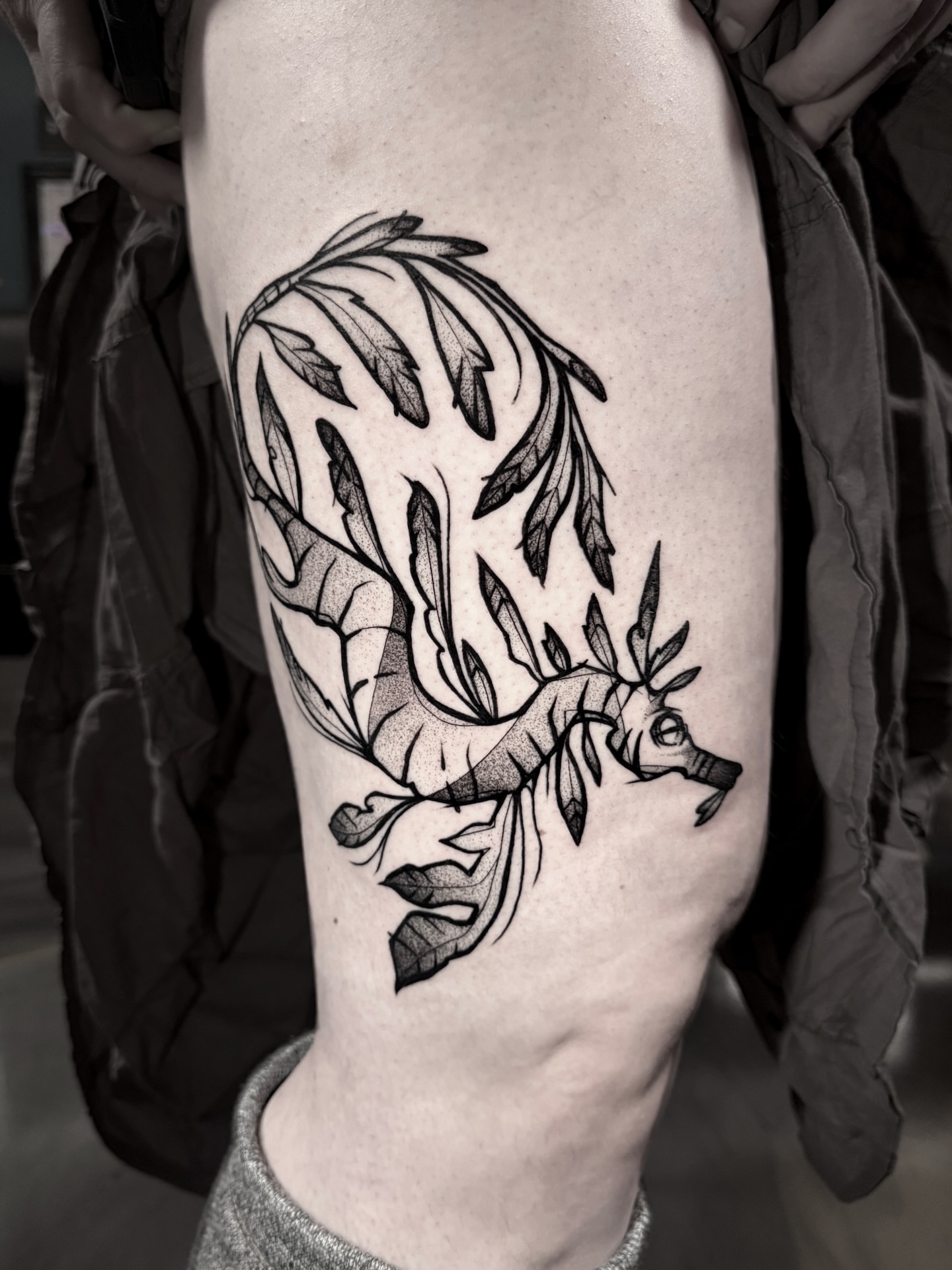 Tattoo by @connellytaittattoo — black_and_grey